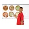 Learning Resources Magnetic Pizza Fraction Set, Pack of 6 5062 - alternate 4